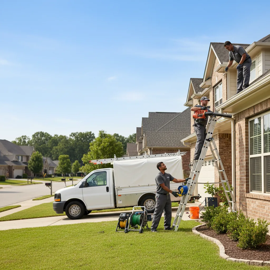 Home Gutter Service in Rienzi, MS near me